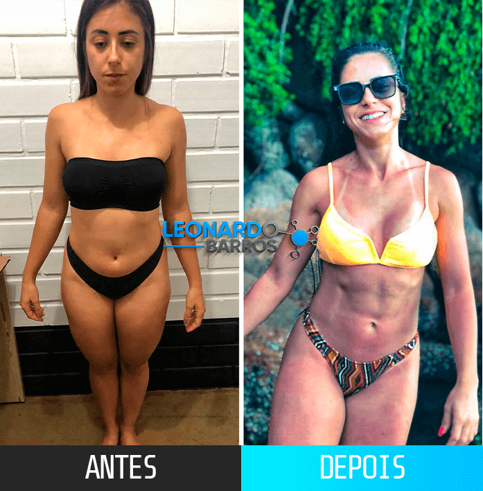 Antes e depois — GEANE DIAS, 32 anos. Emagrecimento e Saúde..
